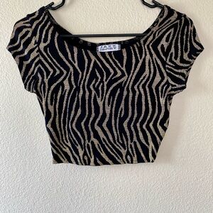 Vintage crop top